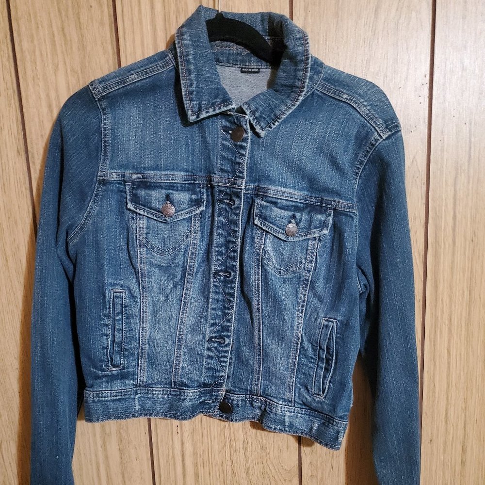 CELEBRITY PINK JEANS JACKET WOMEN'S SIZE L